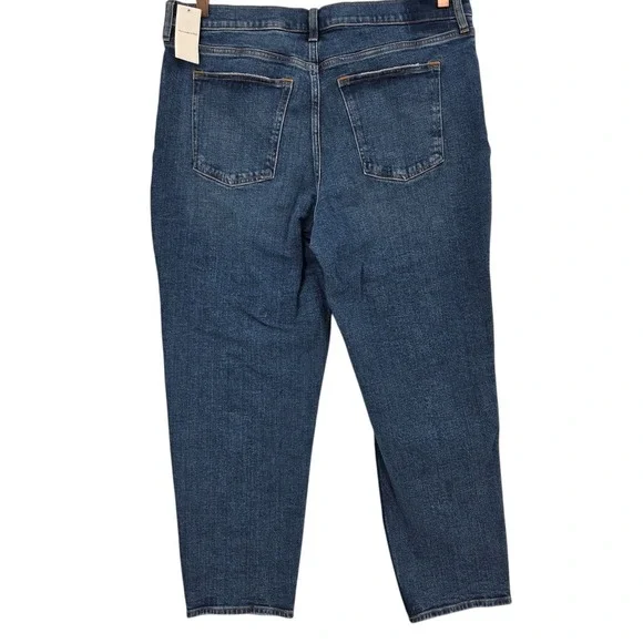 Abercrombie & Fitch Womens Plus Size 33 The Mom High Rise Jeans NWT - Picture 4 of 13